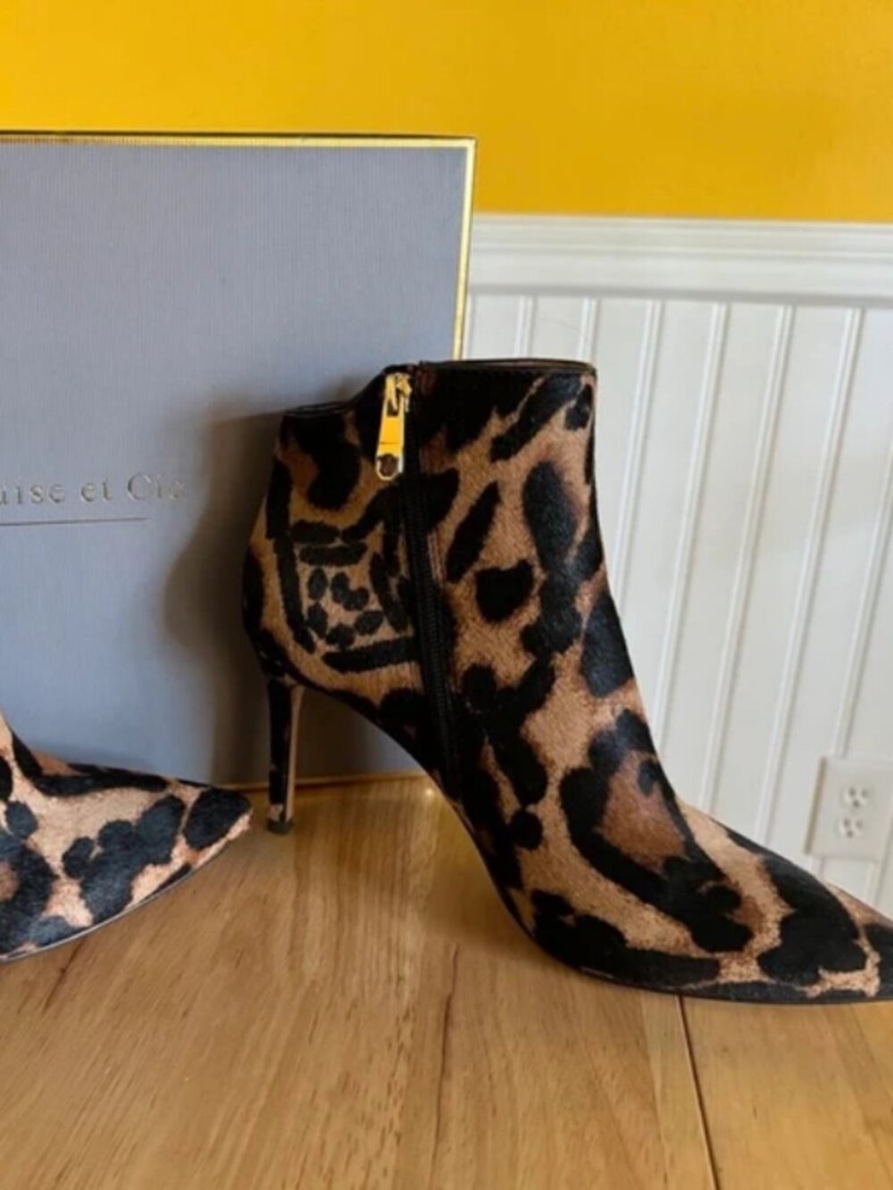 Louise et Cie Leopard boots